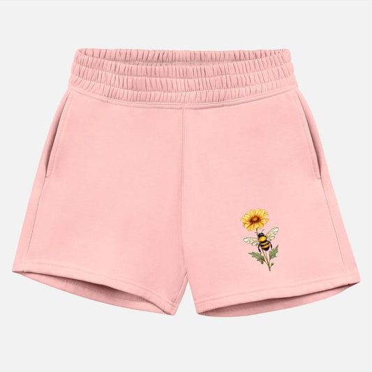 little bee on the sunflower