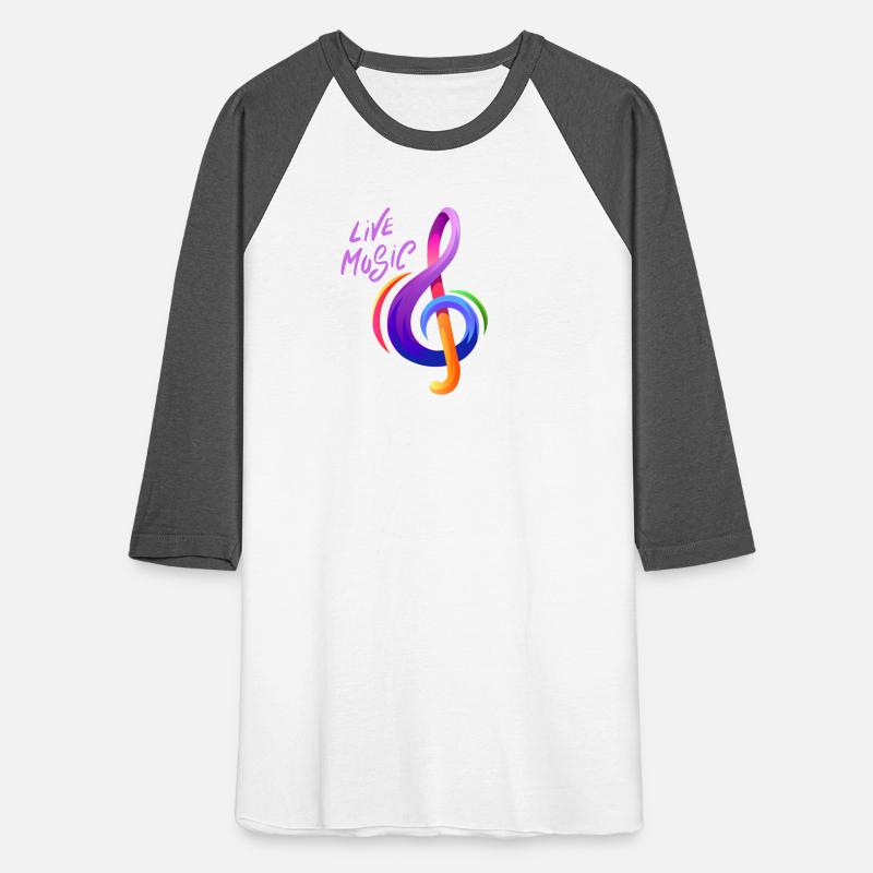 live music music and arts t shirt