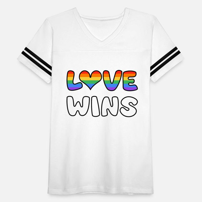love wins rainbow colored