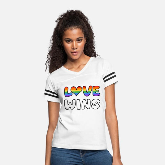 love wins rainbow colored