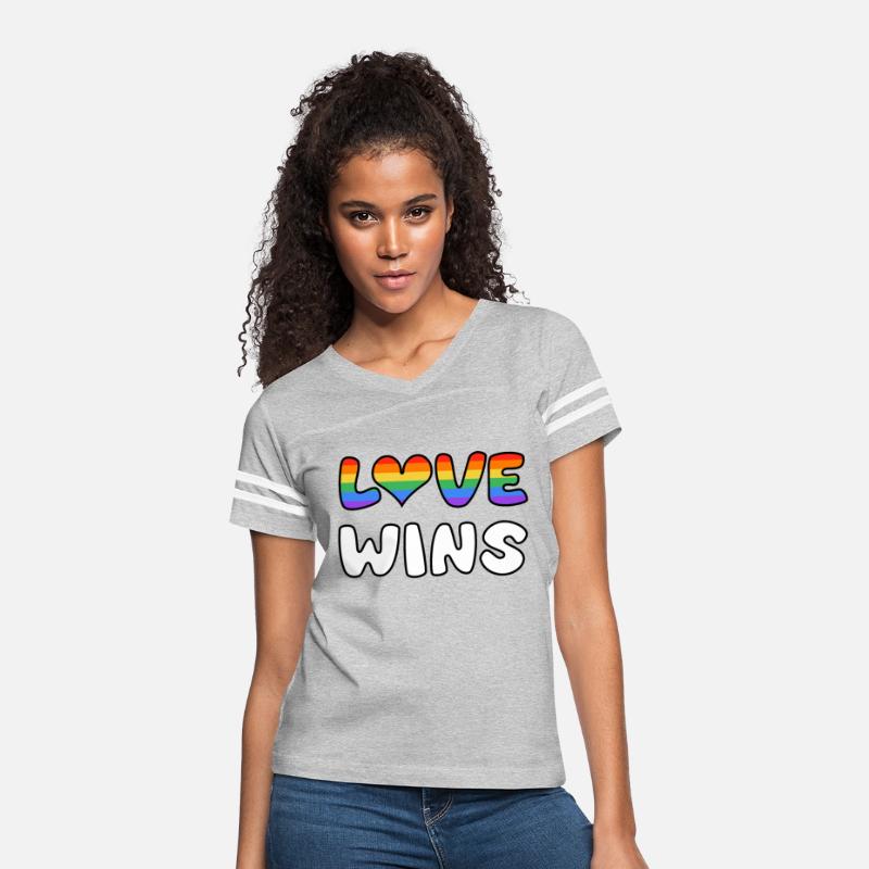 love wins rainbow colored