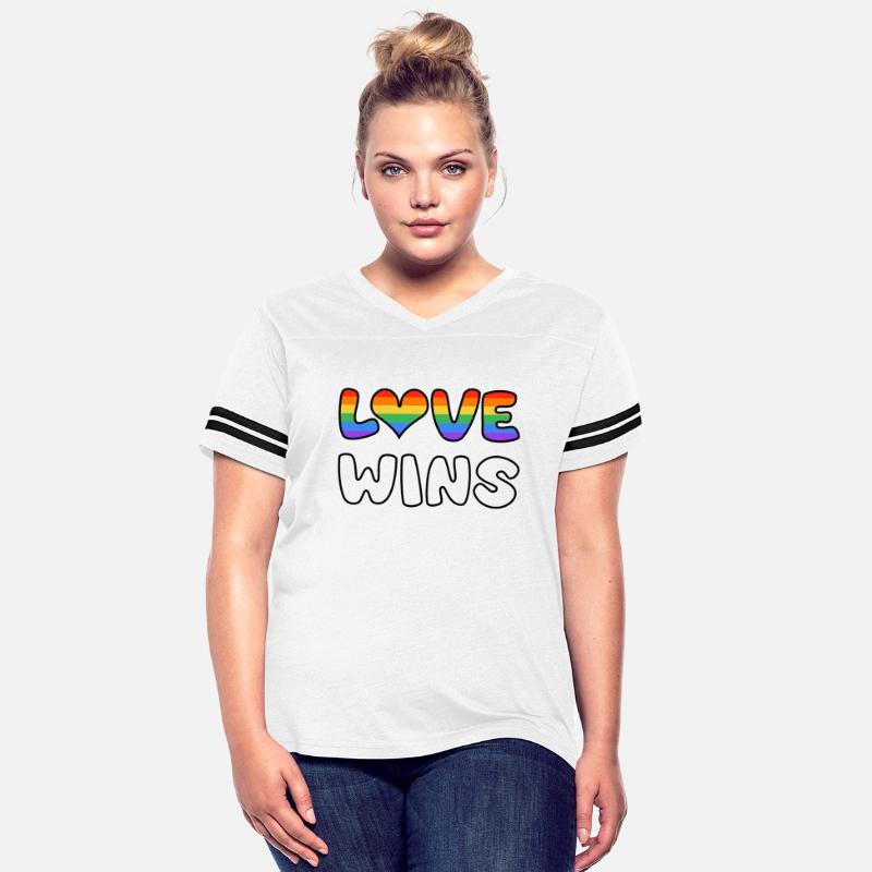 love wins rainbow colored