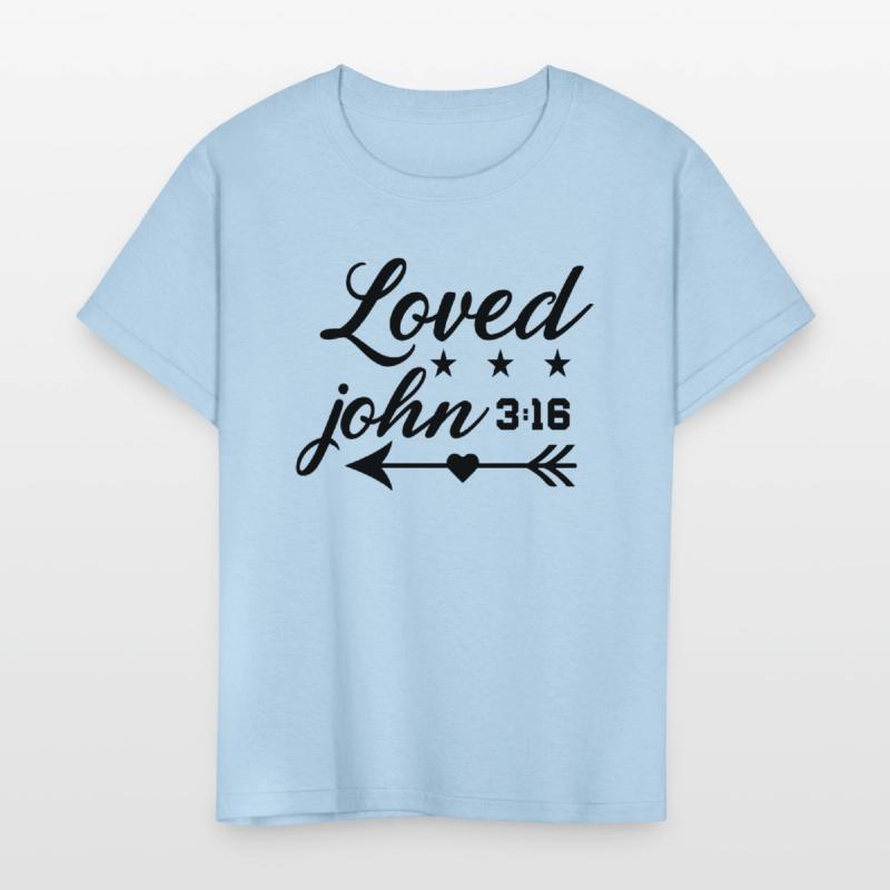 Loved – John 3:16 Baby & Kids Faith Collection