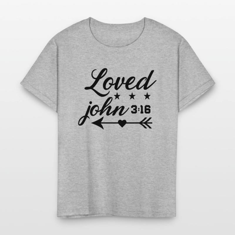 Loved – John 3:16 Baby & Kids Faith Collection
