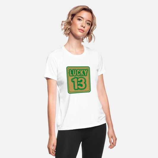 Lucky 13 Luck Clover Gold