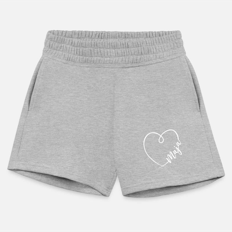 Maja Name Heart Calligraphy