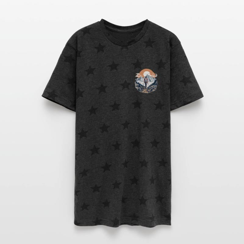 Majestic Mountain Trekking Scene