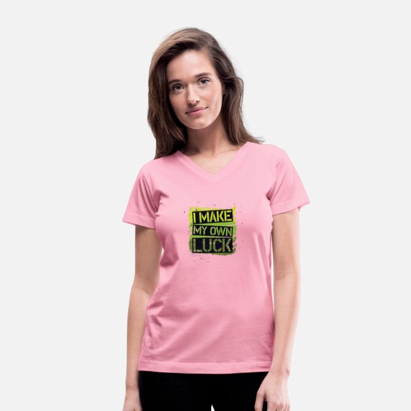 Make my luck, Motivational & inspirational t-shirt