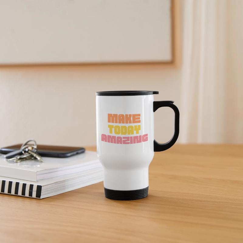 Make Today Amazing Colorful | Positive Typography