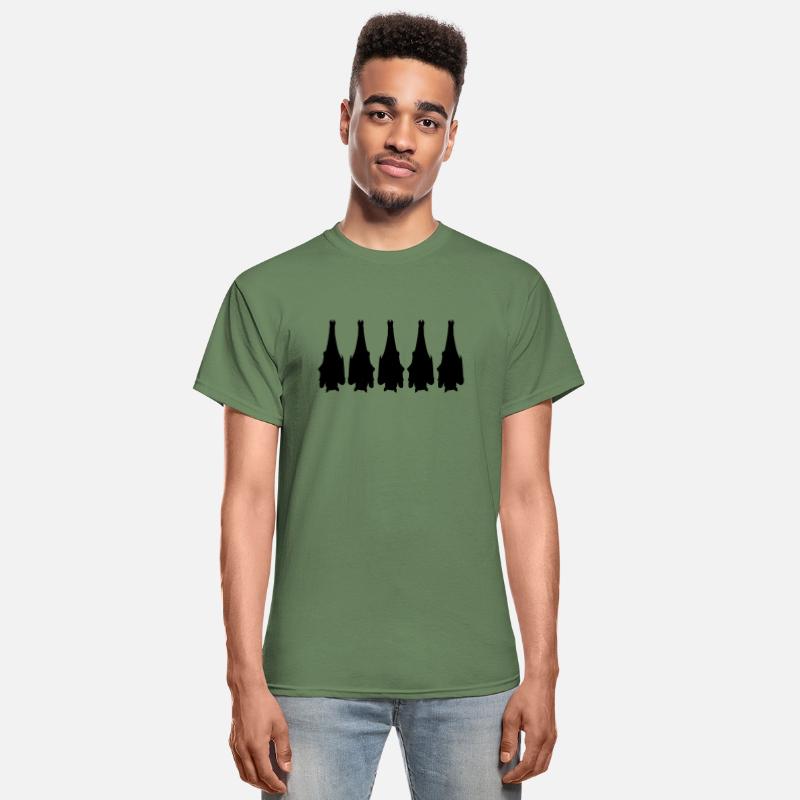 many team friends group hanging bat silhouette ups