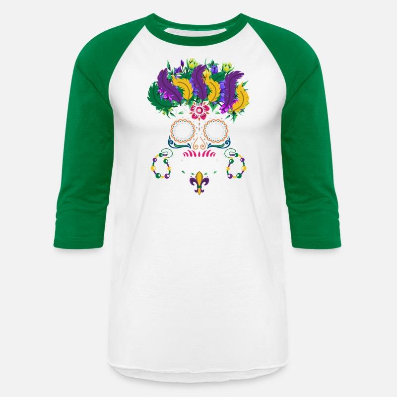 Mardi Gras Costume Flower Sugar Dia De Los Muertos