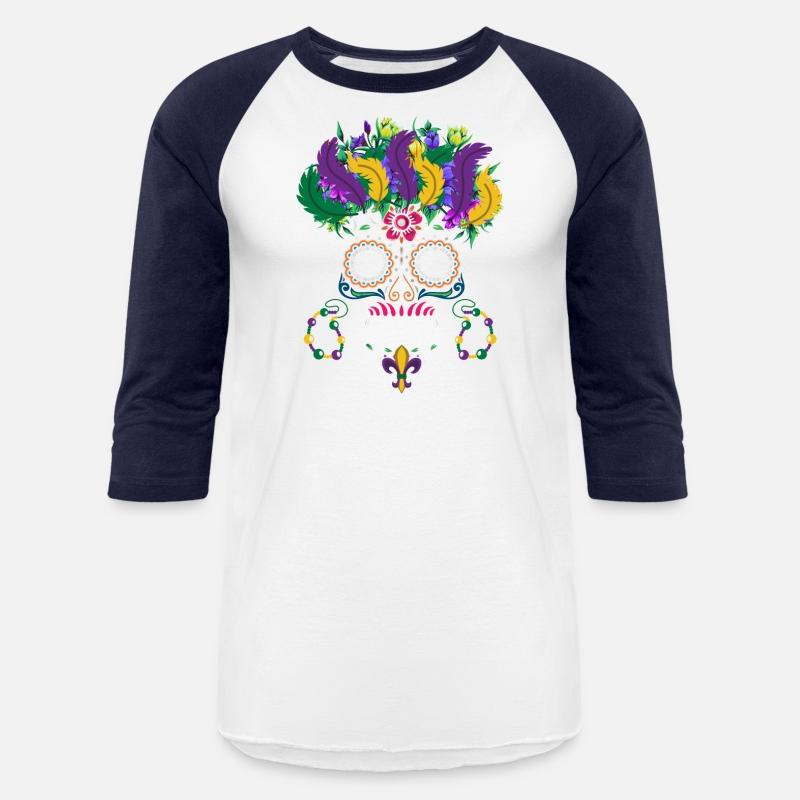 Mardi Gras Costume Flower Sugar Dia De Los Muertos