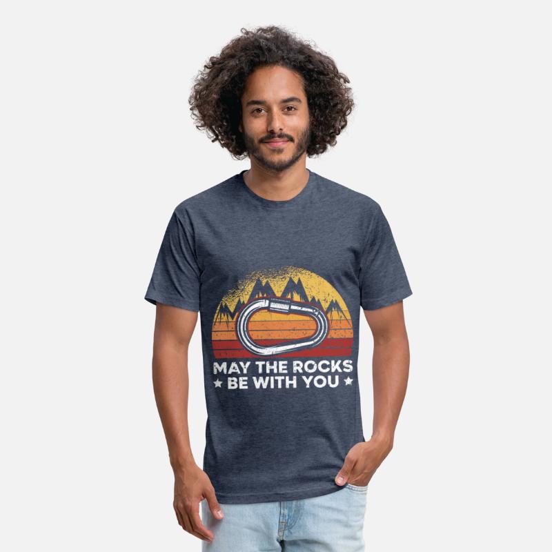 May The Rocks Be With You Rock Climber Bouldering