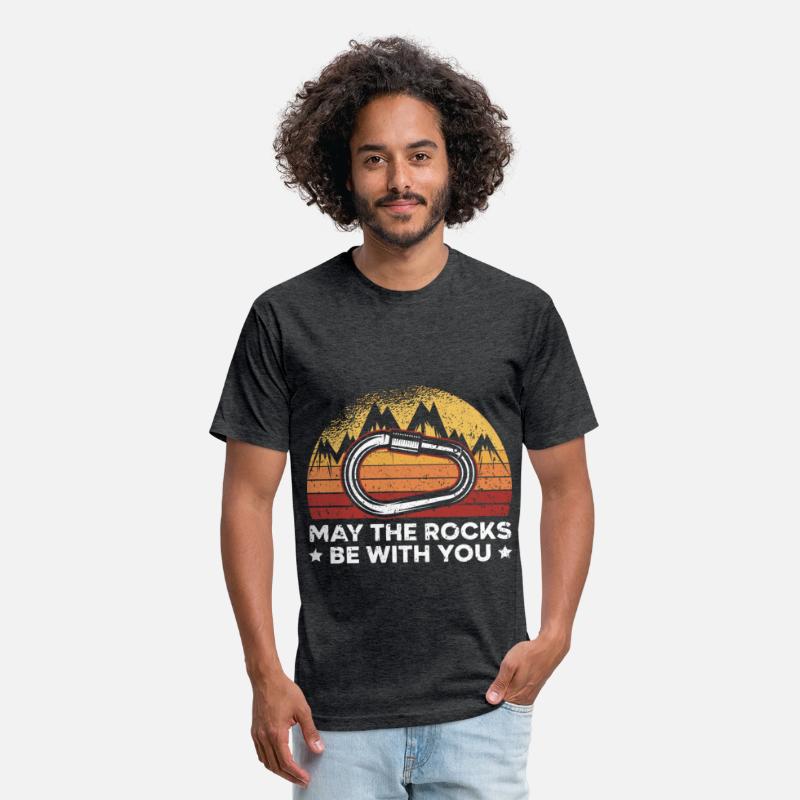 May The Rocks Be With You Rock Climber Bouldering