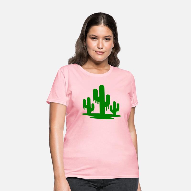 Melting Cactus Trio Vector One Color