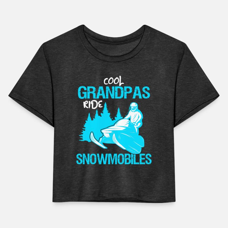 Men Snowmobile Ride Snowmobiling Winter Sports