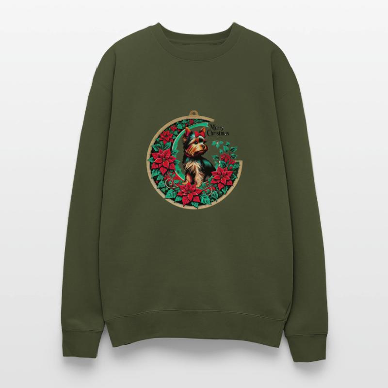 Merry Christmas Yorkie Dog – Cute Holiday Pup Desi