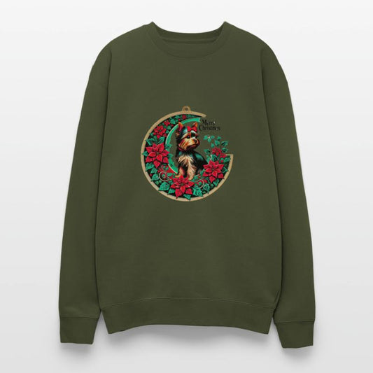 Merry Christmas Yorkie Dog – Cute Holiday Pup Desi