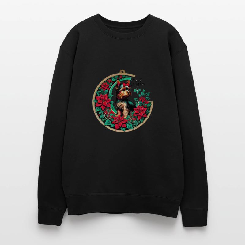 Merry Christmas Yorkie Dog – Cute Holiday Pup Desi