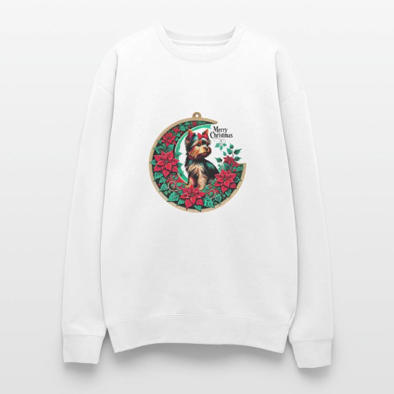 Merry Christmas Yorkie Dog – Cute Holiday Pup Desi