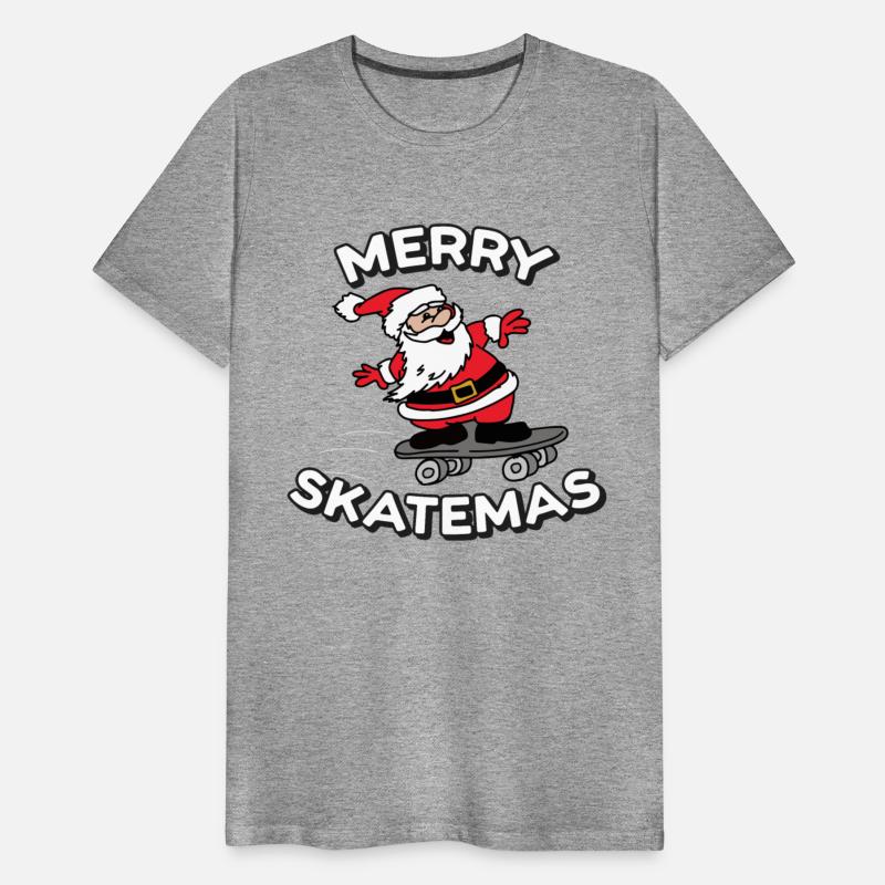 Merry Skatemas | Skateboard Christmas Print
