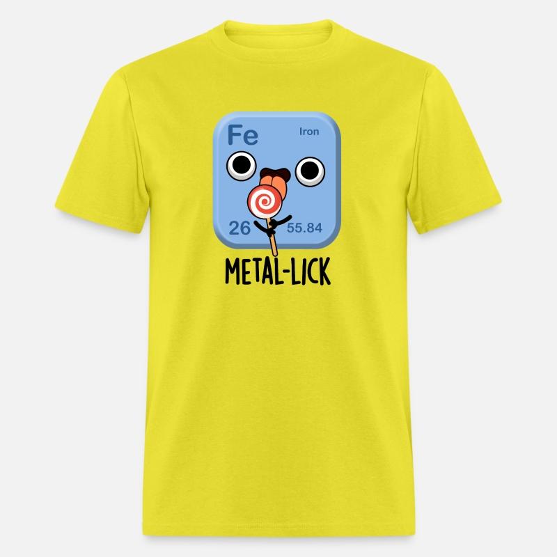 Metal-lick Funny Chemistry Metal Pun