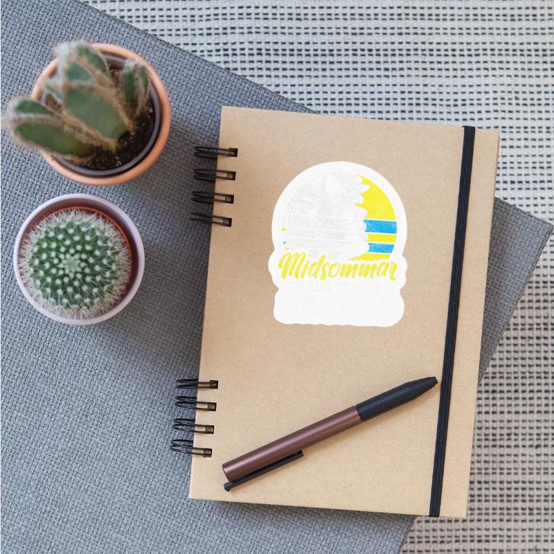 Midsommar Tradition Runes Solstice