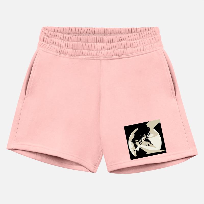 minimalist woman smoking a cigarette