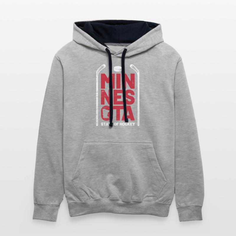 Minnesota State Of Hockey Mn State Map