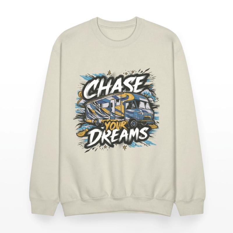 Mobile Home Van Slogan Chase Your Dreams