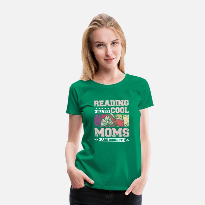 Mom mother reading books