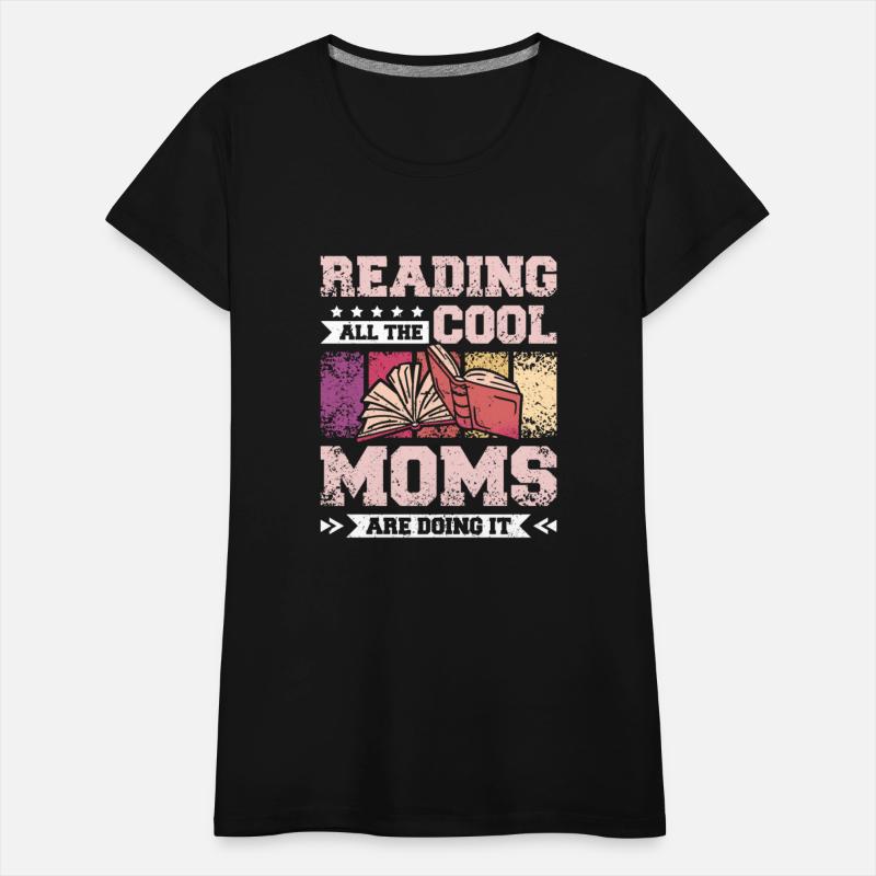 Mom mother reading books