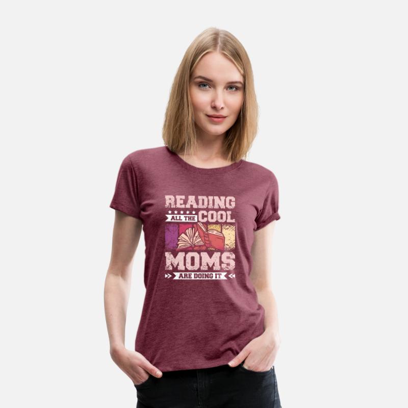Mom mother reading books