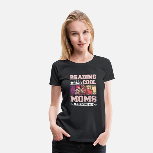 Mom mother reading books