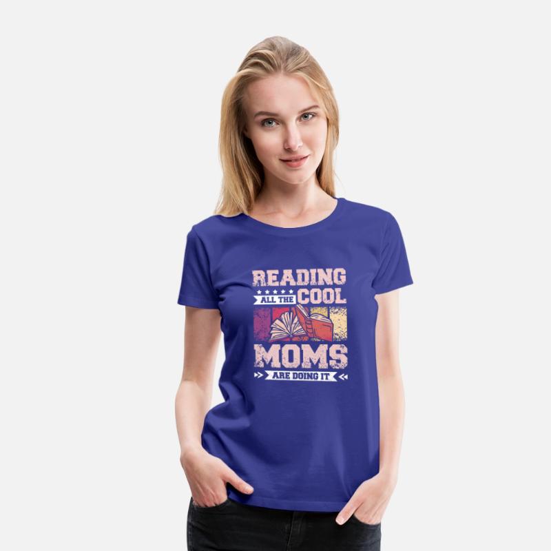 Mom mother reading books