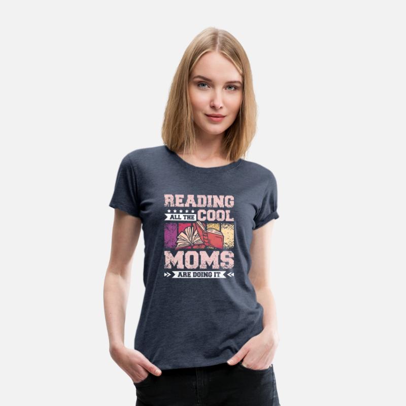 Mom mother reading books