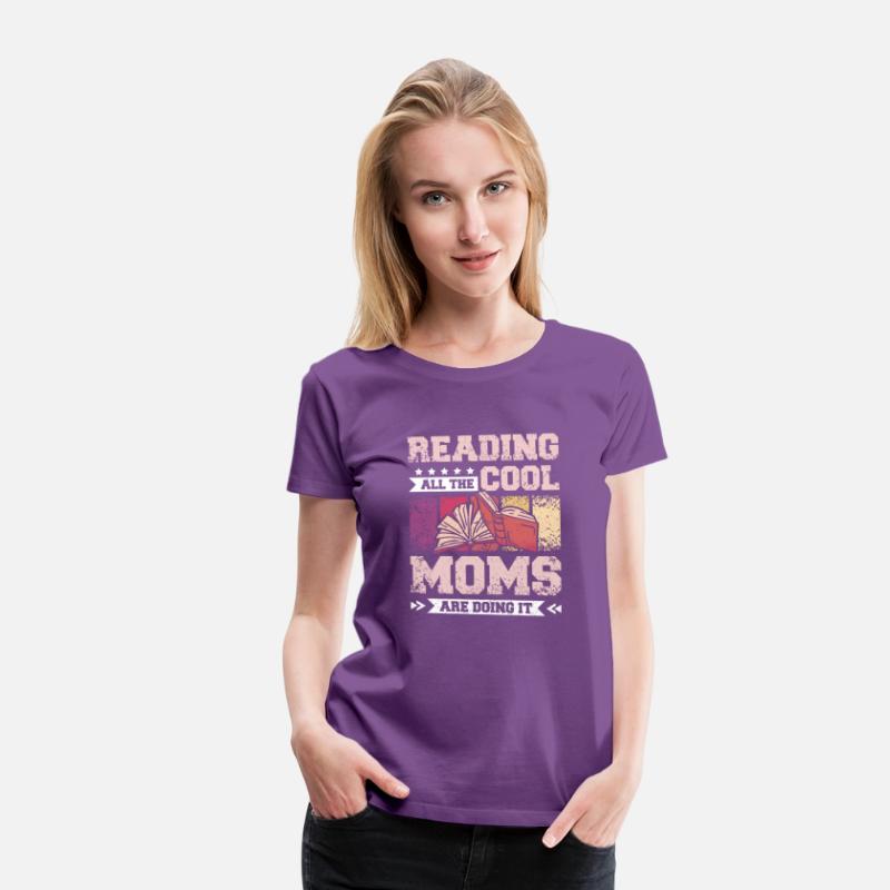 Mom mother reading books