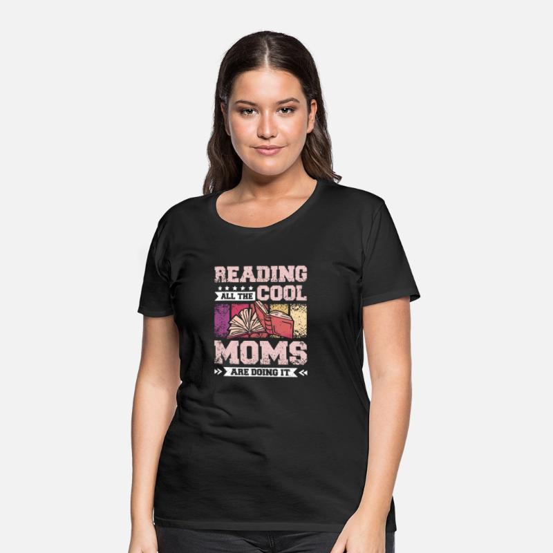 Mom mother reading books
