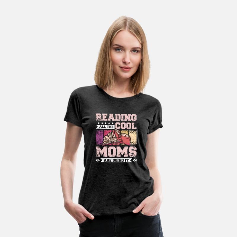Mom mother reading books