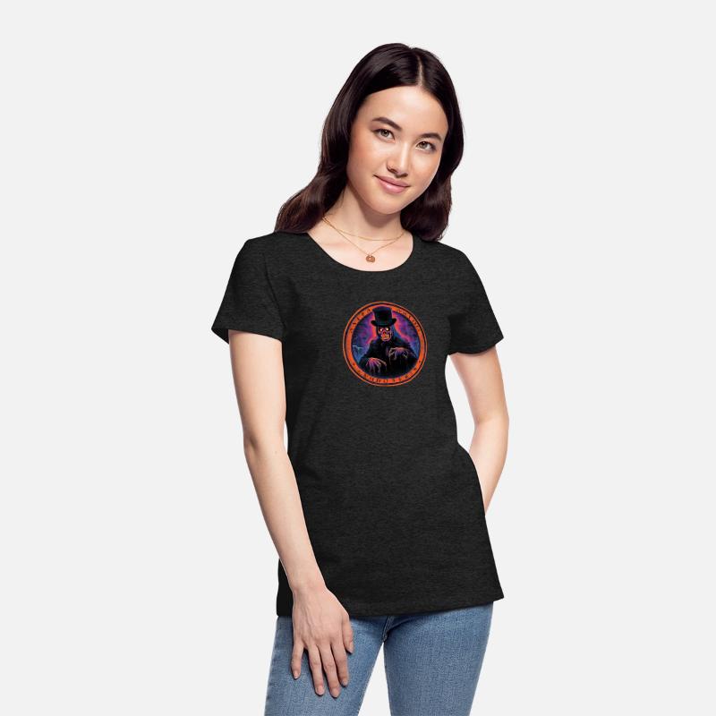 Mortimer Nightshade – Haunted Host Emblem Tee