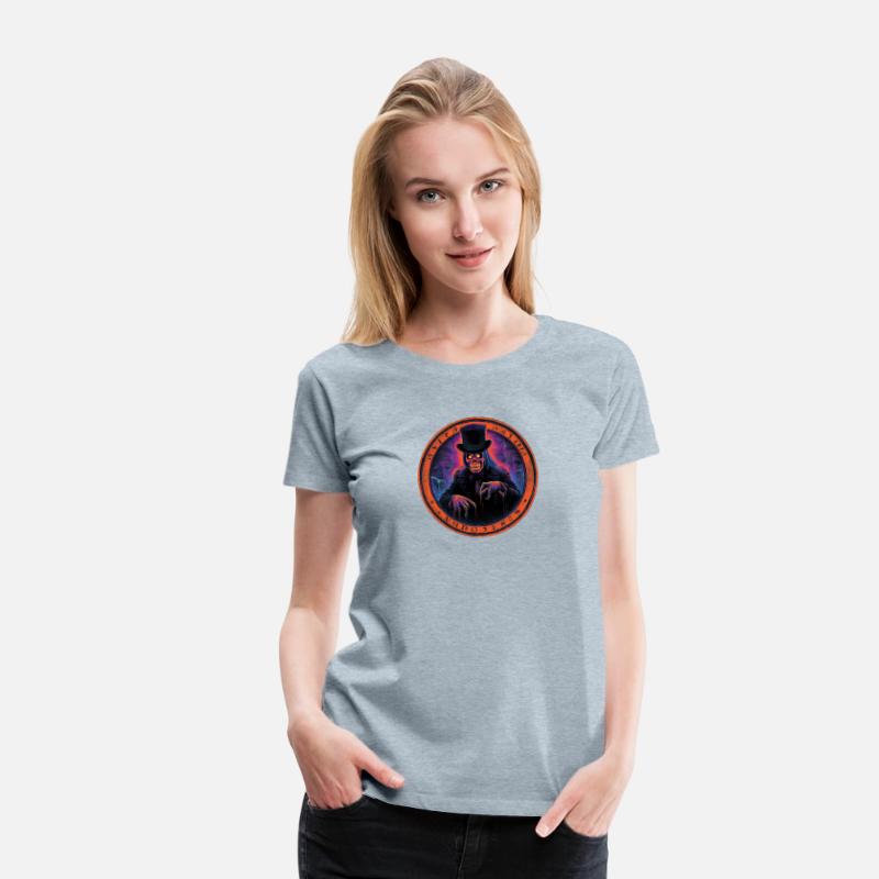 Mortimer Nightshade – Haunted Host Emblem Tee