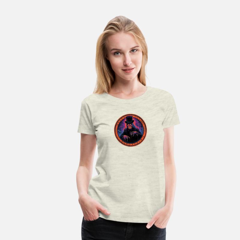 Mortimer Nightshade – Haunted Host Emblem Tee