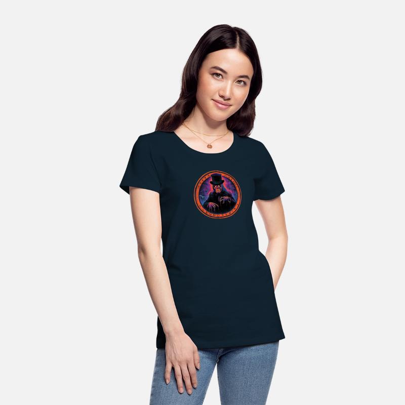 Mortimer Nightshade – Haunted Host Emblem Tee