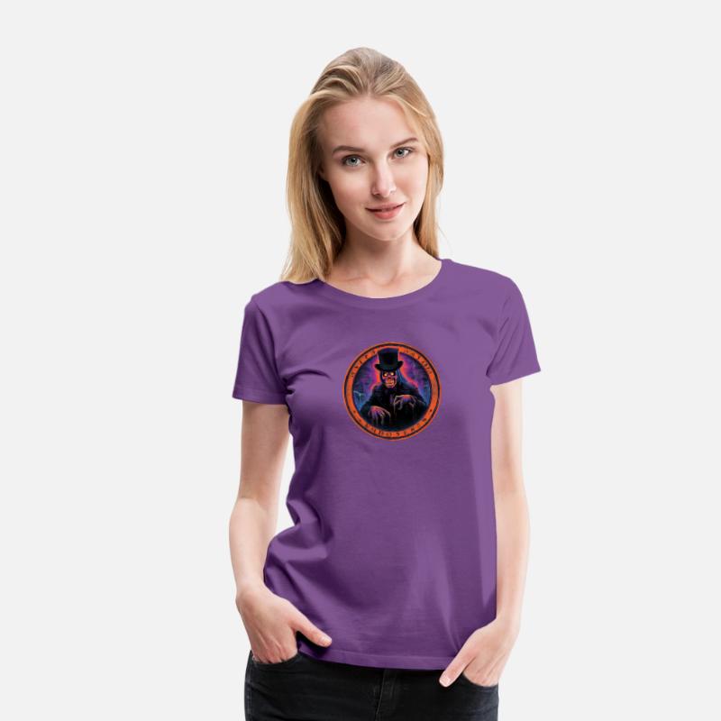 Mortimer Nightshade – Haunted Host Emblem Tee
