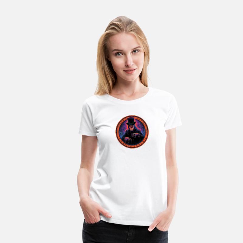 Mortimer Nightshade – Haunted Host Emblem Tee