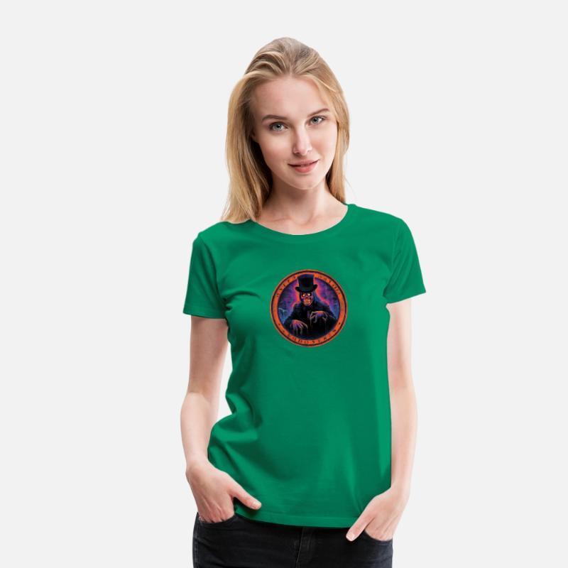 Mortimer Nightshade – Haunted Host Emblem Tee