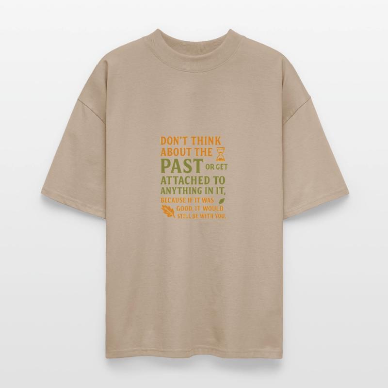 Motivational Fall Quote Shirt – Let Go of the Past