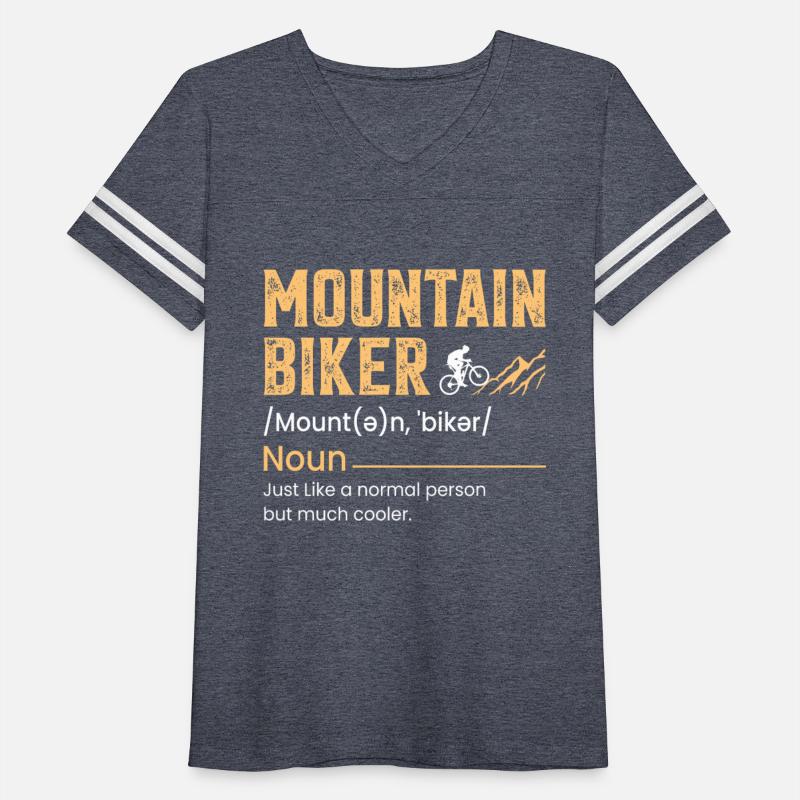 Mountain biker: Noun. A person who finds adventure
