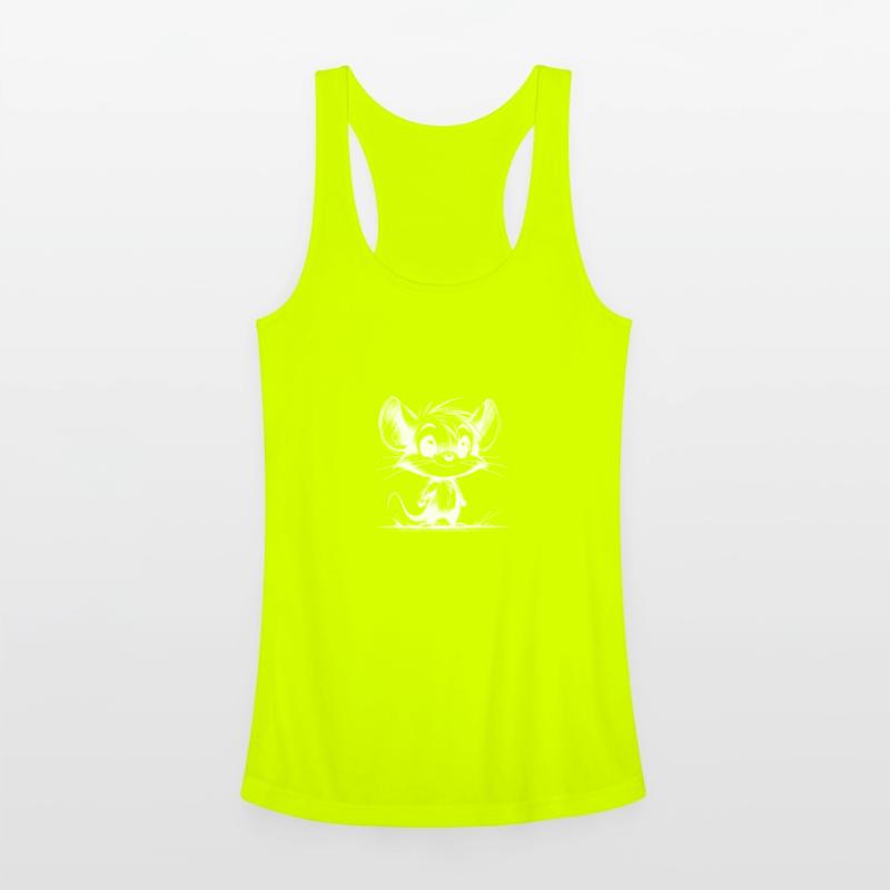 Mouse Baby And Ears Drawing Style Pencil