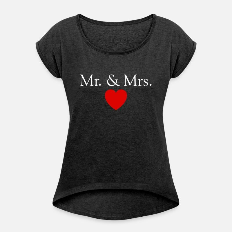Mr. & Mrs. Heart Wedding Marriage Lovers